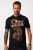 JP1880 Ozzy Osbourne Graphic Band T-Shirt Black - Kratke Majice - Moške kratke majice za močnejše postave