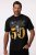 JP1880 AC/DC Graphic Band T-Shirt Black - Kratke Majice - Moške kratke majice za močnejše postave