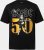 JP1880 AC/DC Graphic Band T-Shirt Black - Kratke Majice - Moške kratke majice za močnejše postave