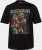 JP1880 Iron Maiden Eddie Attack Band T-Shirt Black - Kratke Majice - Moške kratke majice za močnejše postave