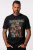 JP1880 Iron Maiden Eddie Attack Band T-Shirt Black - Kratke Majice - Moške kratke majice za močnejše postave