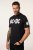 JP1880 AC/DC Classic Logo Band T-Shirt Black - Kratke Majice - Moške kratke majice za močnejše postave