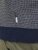 Jack & Jones Ceaston Knit Short Sleeve Sweater Grey/Blue - Puloverji & jopice - Moški Puloverji & Jopice za Močnejše Postave