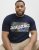 Jack & Jones Hawaii Shape Crew Neck T-Shirt Navy - Kratke Majice - Moške kratke majice za močnejše postave