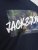 Jack & Jones Hawaii Shape Crew Neck T-Shirt Navy - Kratke Majice - Moške kratke majice za močnejše postave