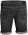 Jack & Jones RICK FOX SHORTS GE 245 Shorts Black Denim - Kratke hlače - Moške Kratke Hlače za Močnejše Postave
