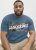 Jack & Jones Hawaii Shape Crew Neck T-Shirt Blue - Kratke Majice - Moške kratke majice za močnejše postave