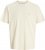 Jack & Jones Almeria Back Print T-Shirt Antique White - Kratke Majice - Moške kratke majice za močnejše postave