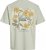 Jack & Jones Almeria Back Print T-Shirt Light Green - Kratke Majice - Moške kratke majice za močnejše postave