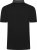 Kam Jeans 5518 Smart Mini Geo-Print Polo Black - Polo majice - Moške Polo Majice za Močnejše Postave