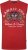 Kam Jeans 5763 Hawaii Surf Vest Sleeveless T-Shirt Washed Red - Kratke Majice - Moške kratke majice za močnejše postave