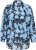 Kaffe Curve Sasja Srajca z dolgimi rokavi Blue Snake Flower - Bluze & Tunike - 