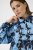 Kaffe Curve Sasja Srajca z dolgimi rokavi Blue Snake Flower - Bluze & Tunike - 