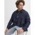 Jack & Jones Norrebro Denim Long Sleeve Shirt Dark Blue Denim - Srajce - Moške srajce za Močnejše Postave
