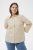 Kaffe Curve Josa Shirt Feather Grey Stripe - Bluzne srajce - 