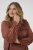 Kaffe Curve Jessa Shirt Henna Brown - Bluze & Tunike - 
