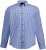 JP1880 Shirt Traditional Checked Long Sleeve Blue - Srajce - Moške srajce za Močnejše Postave