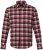 JP1880 Shirt Flannel Checked Long Sleeve Red TALL - MOŠKA OBLAČILA MT-6XLT - DALJŠI kroji