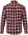 JP1880 Shirt Flannel Checked Long Sleeve Red TALL - MOŠKA OBLAČILA MT-6XLT - DALJŠI kroji