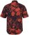 JP1880 Shirt Short Sleeve Linen Blend Red - Srajce - Moške srajce za Močnejše Postave