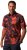 JP1880 Shirt Short Sleeve Linen Blend Red - Srajce - Moške srajce za Močnejše Postave