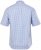 JP1880 Shirt Traditional Short Sleeve Checked Light Blue - Srajce - Moške srajce za Močnejše Postave
