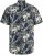 Jack & Jones Honolulu Short Sleeve Resort Shirt Black - Srajce - Moške srajce za Močnejše Postave