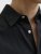 Jack & Jones Breeze Linen Short Sleeve Shirt Black - Srajce - Moške srajce za Močnejše Postave