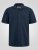 D555 Connor Stretch Cuban Collar Resort Short Sleeve Shirt Navy - Srajce - Moške srajce za Močnejše Postave
