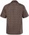 JP1880 Boxy Cuba Short Sleeve Shirt Brown - Srajce - Moške srajce za Močnejše Postave