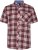 Kam Jeans 6368 Checked Short Sleeve Shirt Red - Srajce - Moške srajce za Močnejše Postave