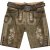 JP1880 Shorts Goat Suede with Belt Buckle Traditional Moss Green - Svečana oblačila - Praznična in svečana oblačila – Praznujte elegantno in udobno
