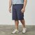 North Latitude Cool Effect Comfort Fit Shorts Blue - Kratke hlače - Moške Kratke Hlače za Močnejše Postave