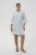 Kaffe Curve Mille Short Shirt Dress Nantucket Breeze Blue - Mini obleke - 