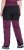 Ulla Popken HYPRAR Multifunctional Durable Inset Trekking Pants Dark Cherry Dark Cherry - Kavbojke & Hlače v Velikih Številkah – Plus Size - 