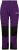 Ulla Popken HYPRAR Multifunctional Durable Inset Trekking Pants Plum - Kavbojke & Hlače v Velikih Številkah – Plus Size - 