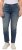 Ulla Popken Distressed Stretch Fit Boyfriend Jeans Blue Denim - Kavbojke & Hlače v Velikih Številkah – Plus Size - 