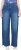 Ulla Popken Extra Wide Leg Stretch Fit Jeans Denim Blue - Kavbojke & Hlače v Velikih Številkah – Plus Size - 