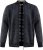 D555 Dereham 2 Knitted Sweater with Zipper Charcoal TALL - TALL puloverji - 