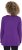 Ulla Popken Sequined Star Rolled Edge Sweater Dark Purple - Puloverji & jopice - 