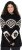 Ulla Popken Aztec Pattern Turtleneck Sweater Black - Puloverji & jopice - 