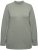 Ulla Popken Long Sleeves Mock Turtleneck Sweater Grey - Puloverji & jopice - 