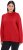 Ulla Popken Long Sleeves Mock Turtleneck Sweater Salsa Red - Puloverji & jopice - 