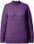 Ulla Popken Long Sleeves Mock Turtleneck Sweater Deep Violet - Puloverji & jopice - 