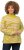 Ulla Popken Zebra Print Mock Turtleneck Long Sleeve Sweater Yellow Green - Puloverji & jopice - 