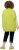 Ulla Popken Oversized Knit Sweater Vest Lime Green - Puloverji & jopice - 