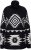 Ulla Popken Aztec-Inspired Long Sleeve Turtleneck Sweater Navy - Puloverji & jopice - 