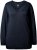 Ulla Popken Soft Fine Knit Pullover V-Neck Sweatshirt Marine - Puloverji & jopice - 