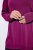 Ulla Popken Soft Fine Knit Pullover V-Neck Sweatshirt Dark Lilac - Puloverji & jopice - Udobni puloverji in pletenine