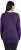 Ulla Popken Casual V-Neck Long Sleeve Sweater Deep Violet - Puloverji & jopice - 